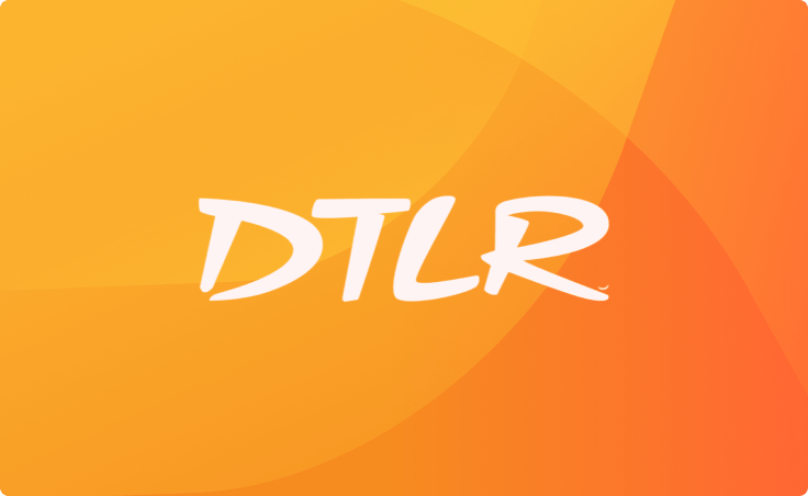 DTLR — Fond orange